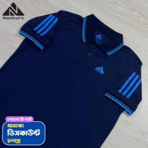 ম্যাশ পোলো নেভি ব্লু কালার