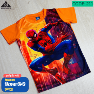 অরজিনাল চায়না বেবি টি-শার্ট ৫ পিসের কম্বো