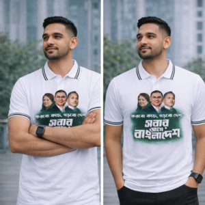 করব কাজ গড়ব দেশ (সাদা কালার)