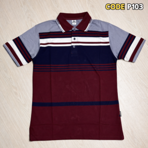 প্রিমিয়াম স্ট্রাইপড পোলো (২ পিস)