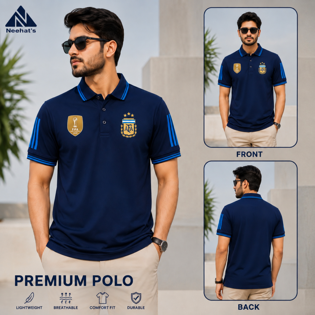 Argentina Polo Shirt - Navy