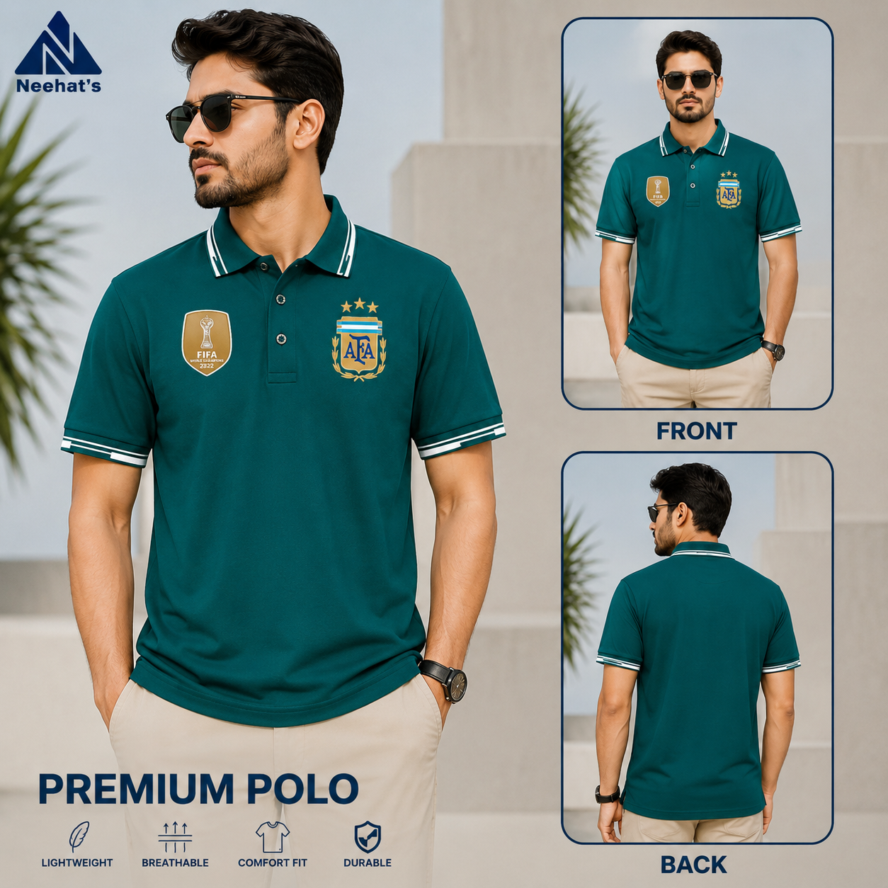 Argentina Polo Shirt - Green