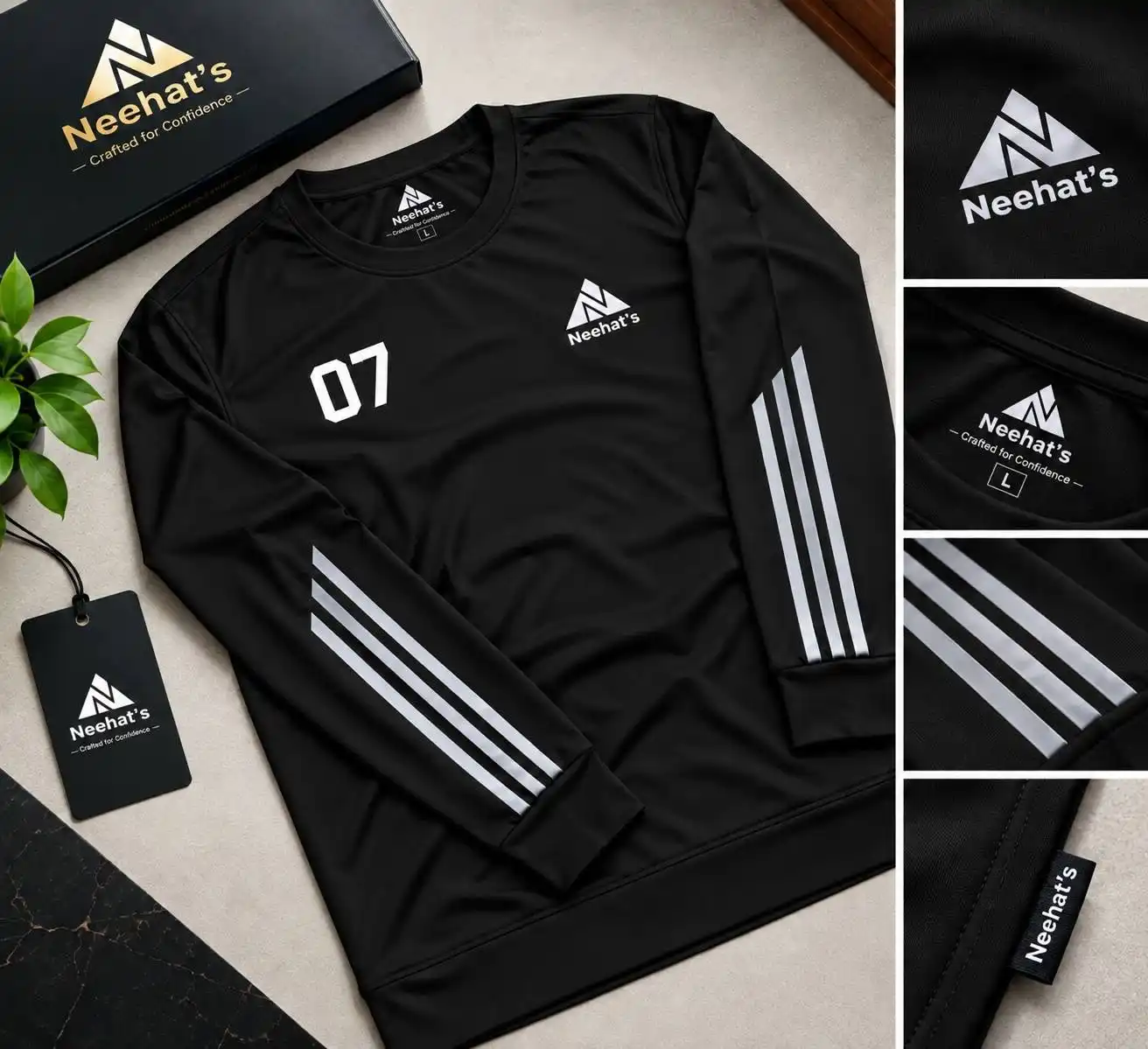 825329165_1719150496878594_821761279069263395_n-compressed Premium Long Sleeve T-Shirt - Black - Image 1