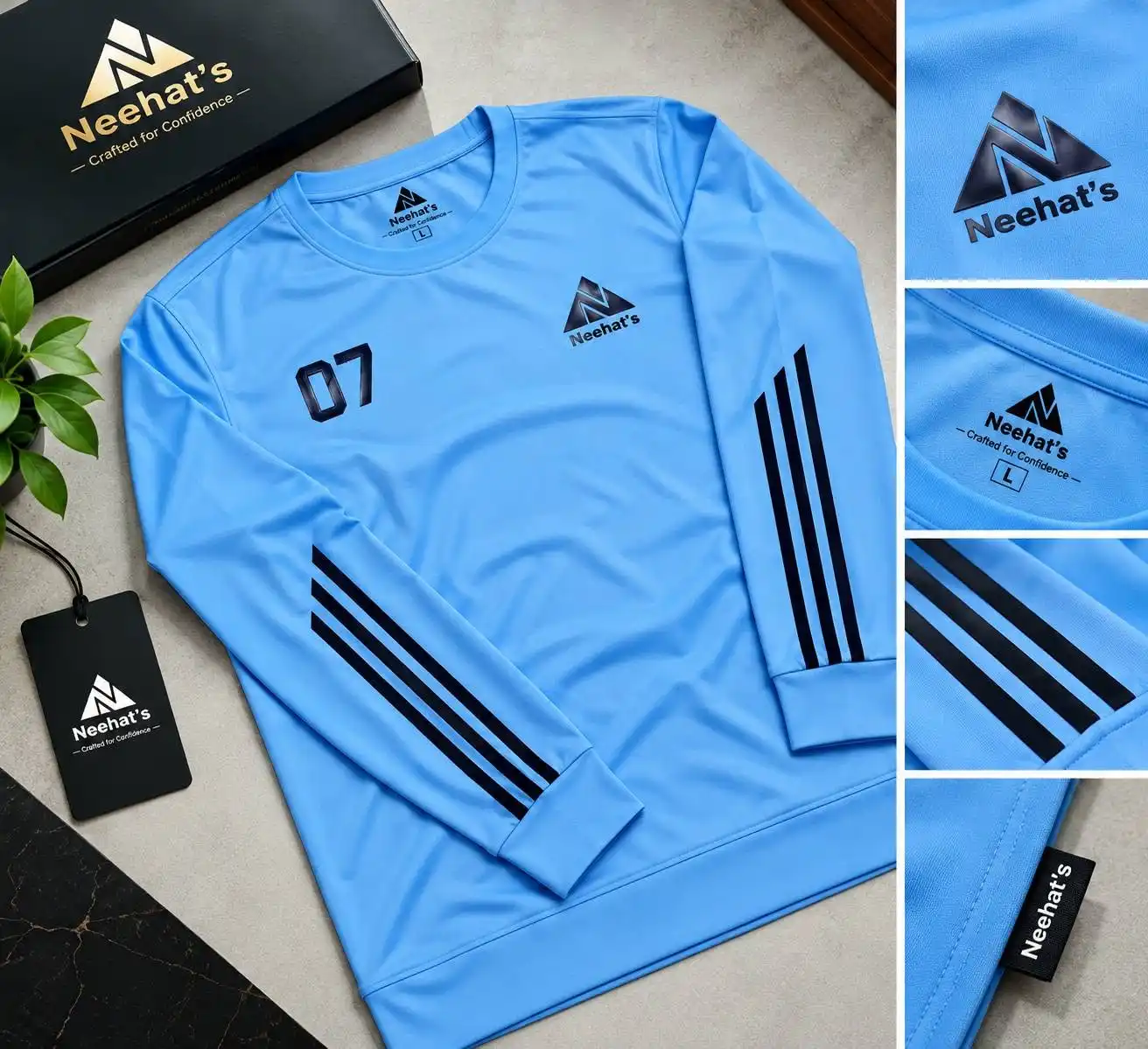 825329569_1719150773545233_6552964486314613858_n-compressed Premium Long Sleeve T-Shirt - Sky Blue - Image 1